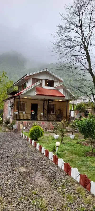 کلبه دوخوابه چوبی طالبدره