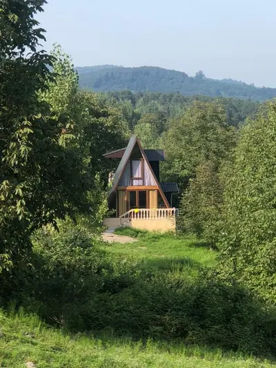 کلبه دوخوابه سوئیسی افرا لفور