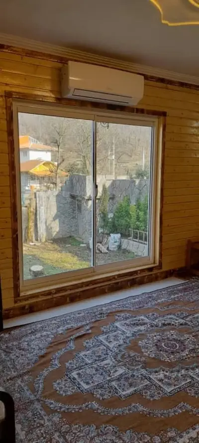 کلبه دوخوابه چوبی طالبدره