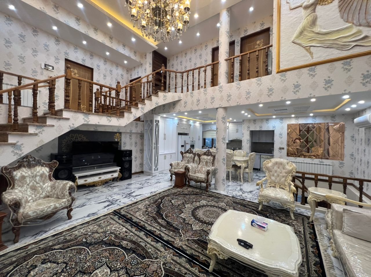 ویلا چهارخوابه تریبلکس استخردار آبگرم تعطیلات رویایی