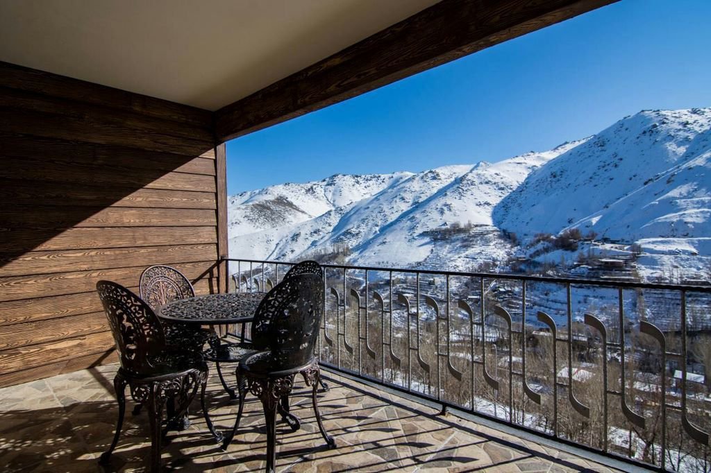 مجتمع اقامتی یک خوابه دهکده گنجنامه - واحد کوهستانی