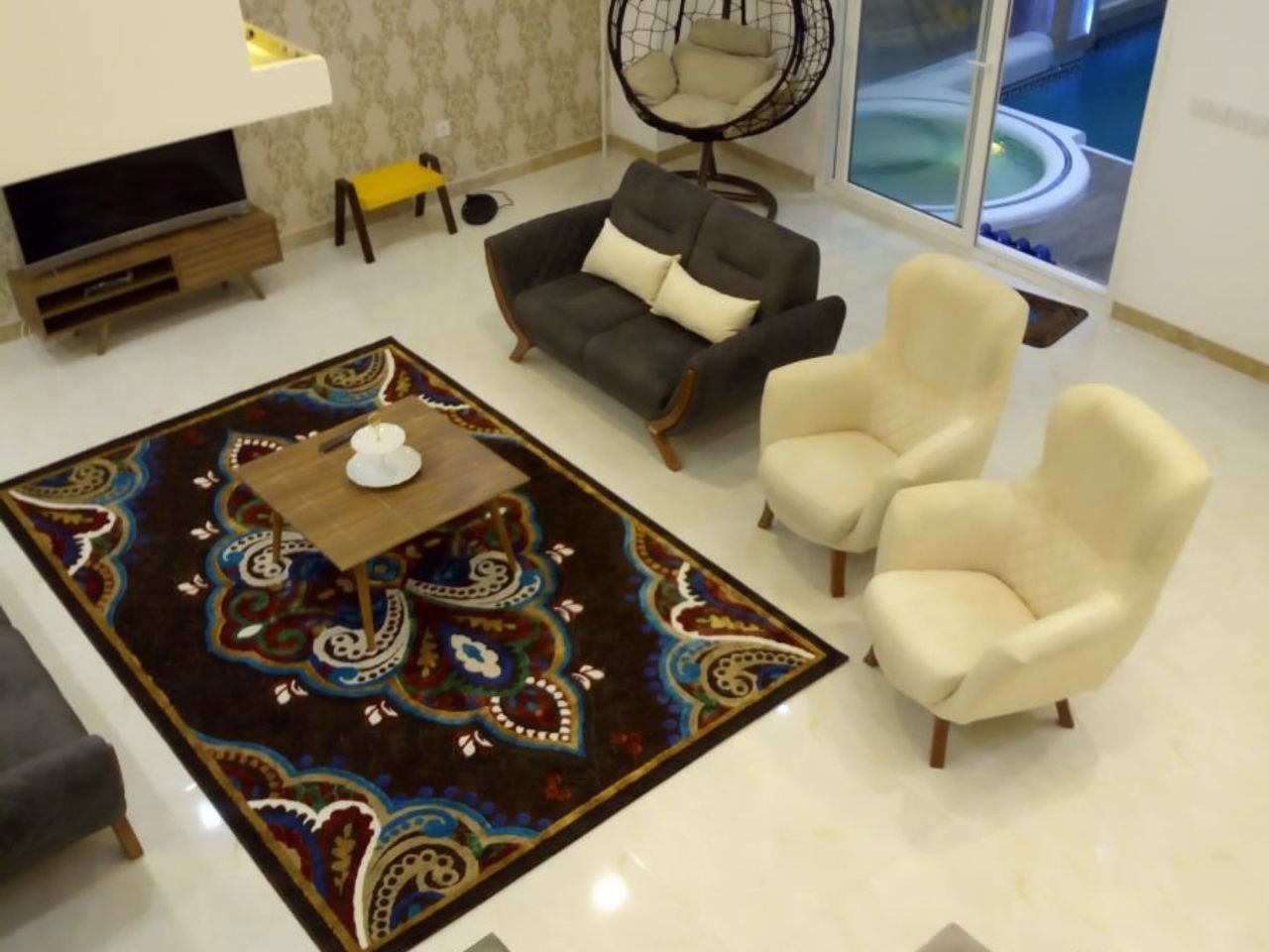 ویلا چهارخوابه استخردار آبگرم صادقی