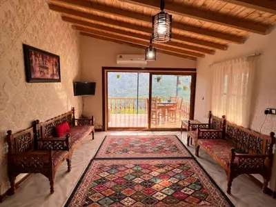 کلبه دوخوابه جنگلي آرامش ١