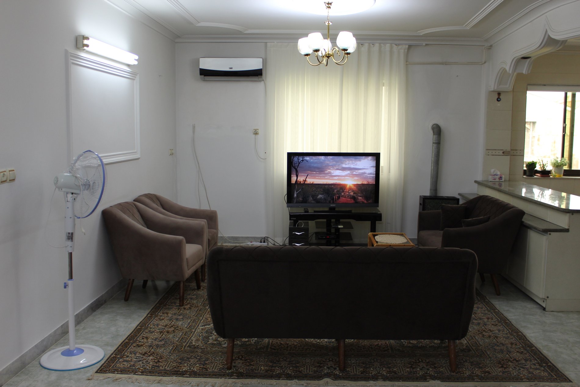 آپارتمان یک خوابه رنگین کمان 1
