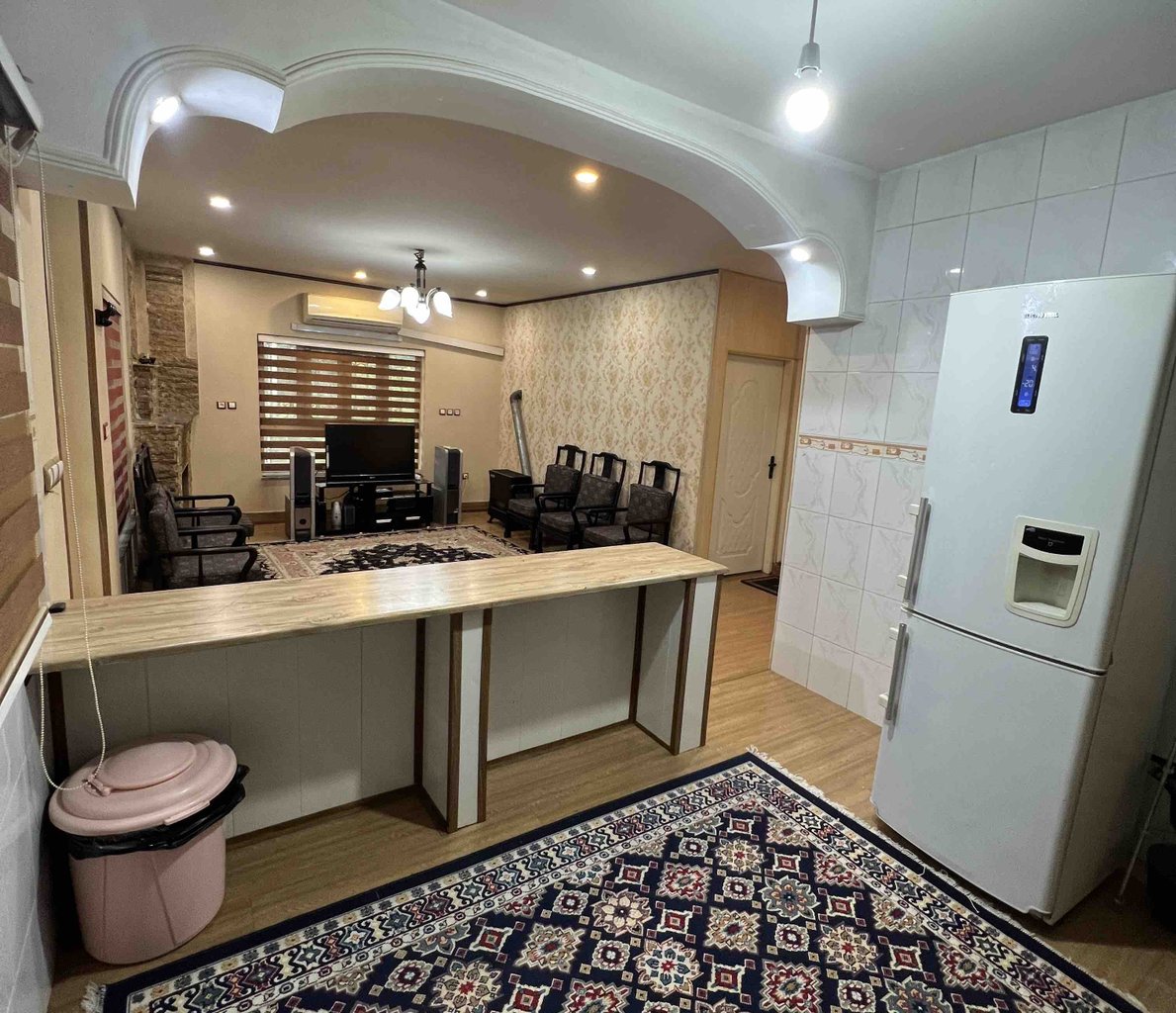 ویلا دوخوابه جنگلی استخردار آبگرم کاج 1