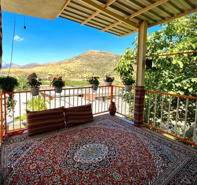 ویلا یک خوابه تراس شمعدونی ها