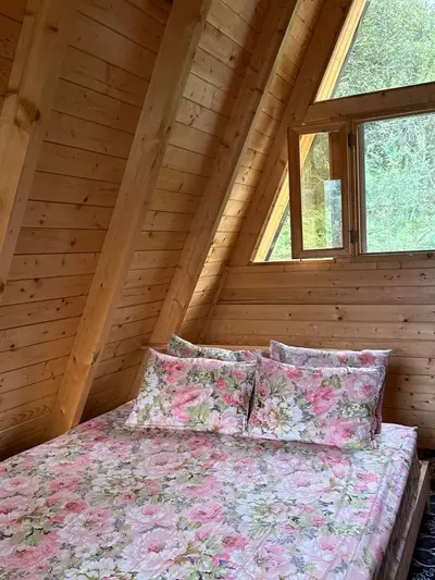 کلبه یک خوابه سوئیسی جکوزی دار سالار ۴