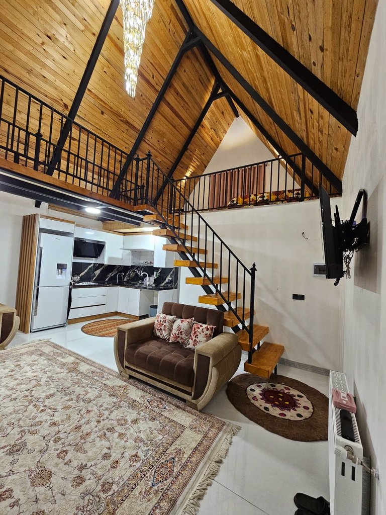 ویلا دوخوابه سوئیسی چشم انداز