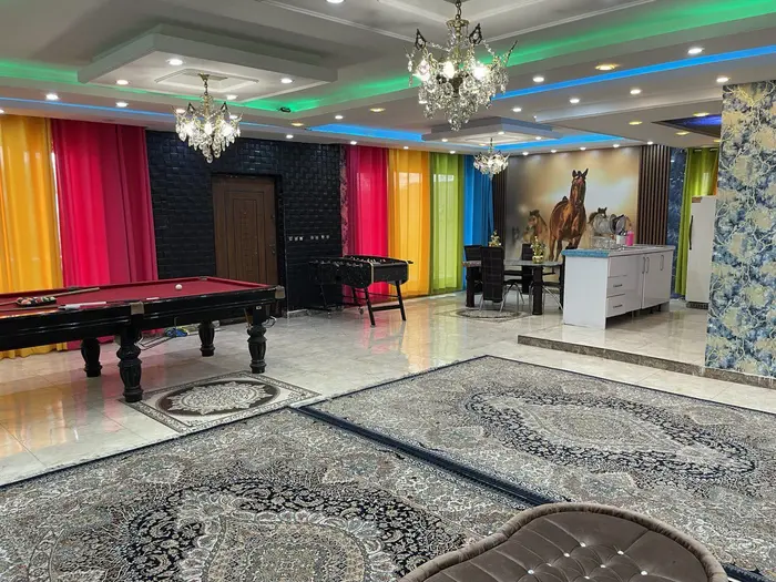 ویلا دوخوابه استخردار آبگرم قصر کردان