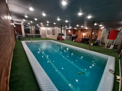 ویلا دوخوابه استخردار آبگرم ماکان