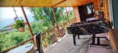 کلبه دوخوابه جنگلی معین