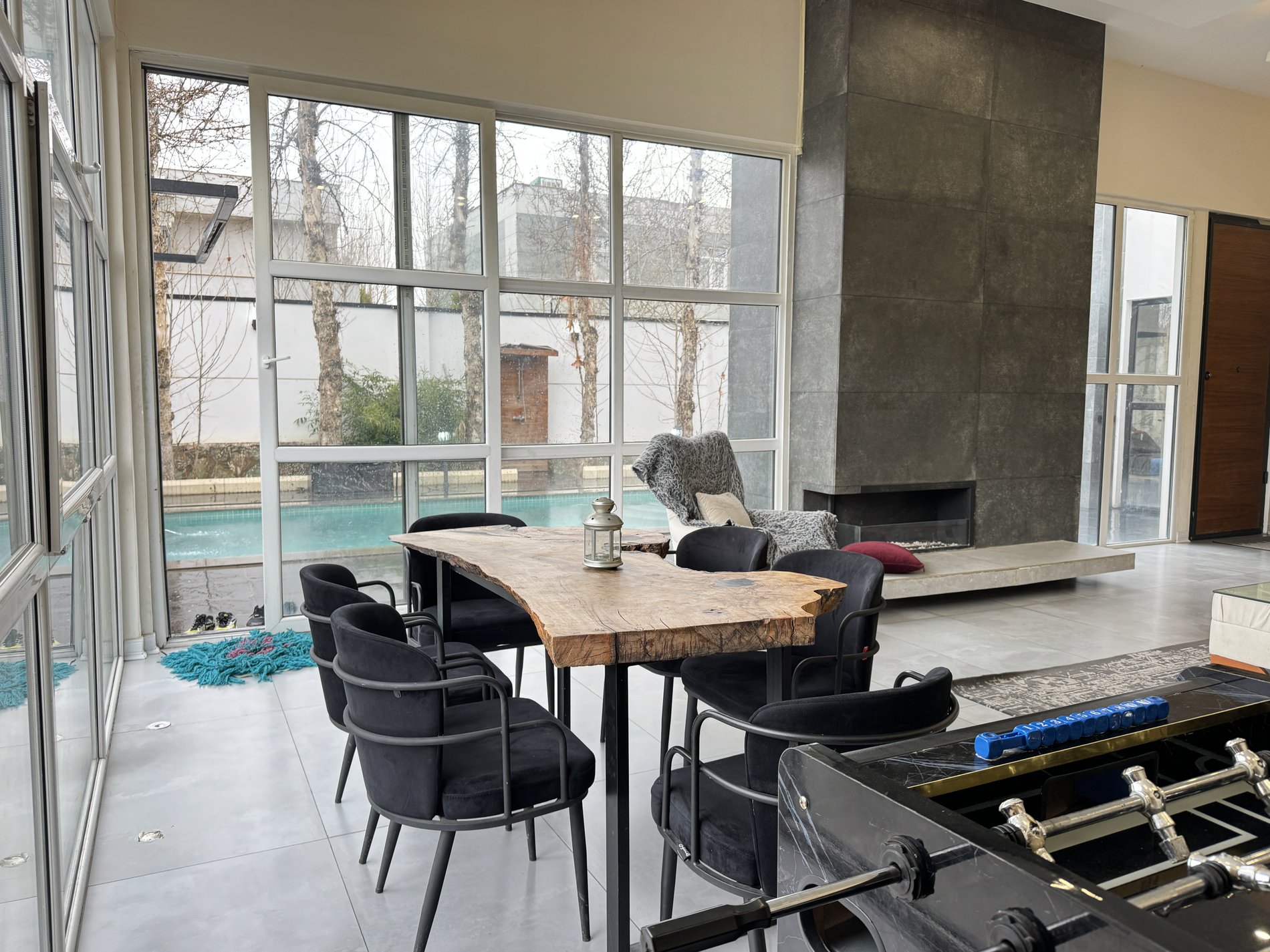 ویلا سه خوابه استخردار آبگرم بنیدا