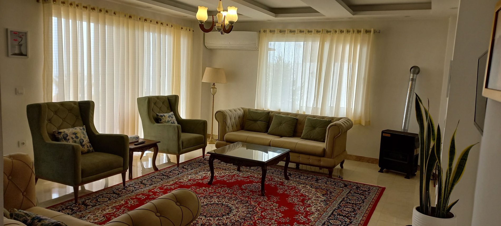 آپارتمان دوخوابه استخر نو ساز ساحلی