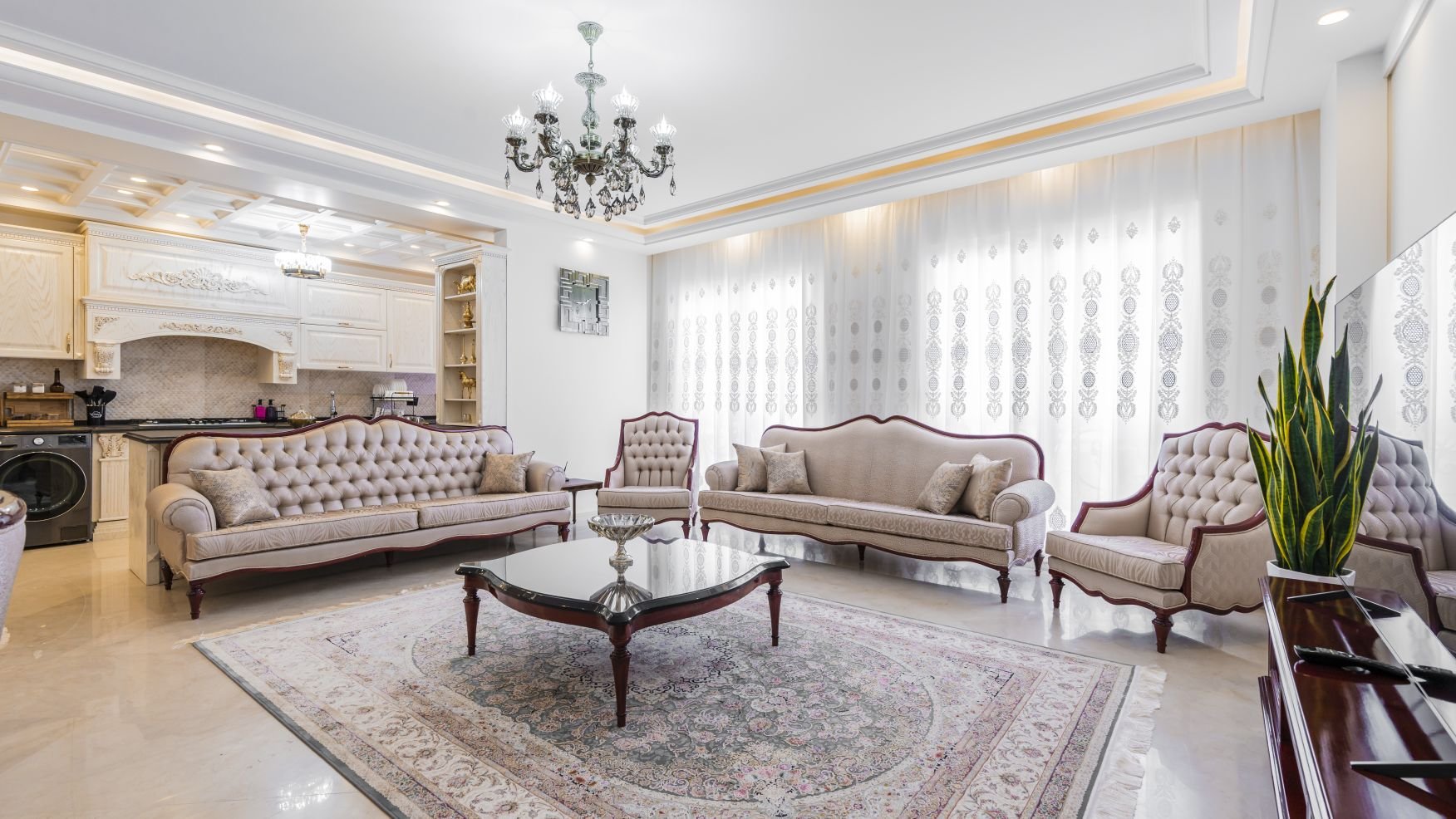 آپارتمان سه خوابه لوکس الهیه ۵