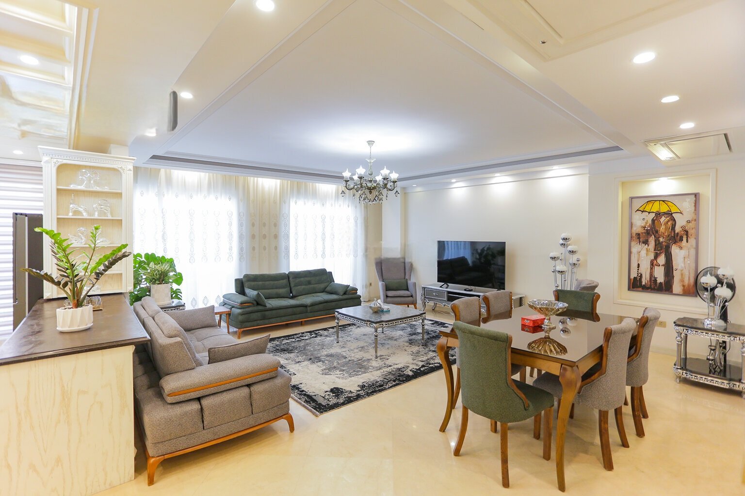 آپارتمان سه خوابه الهیه ۳