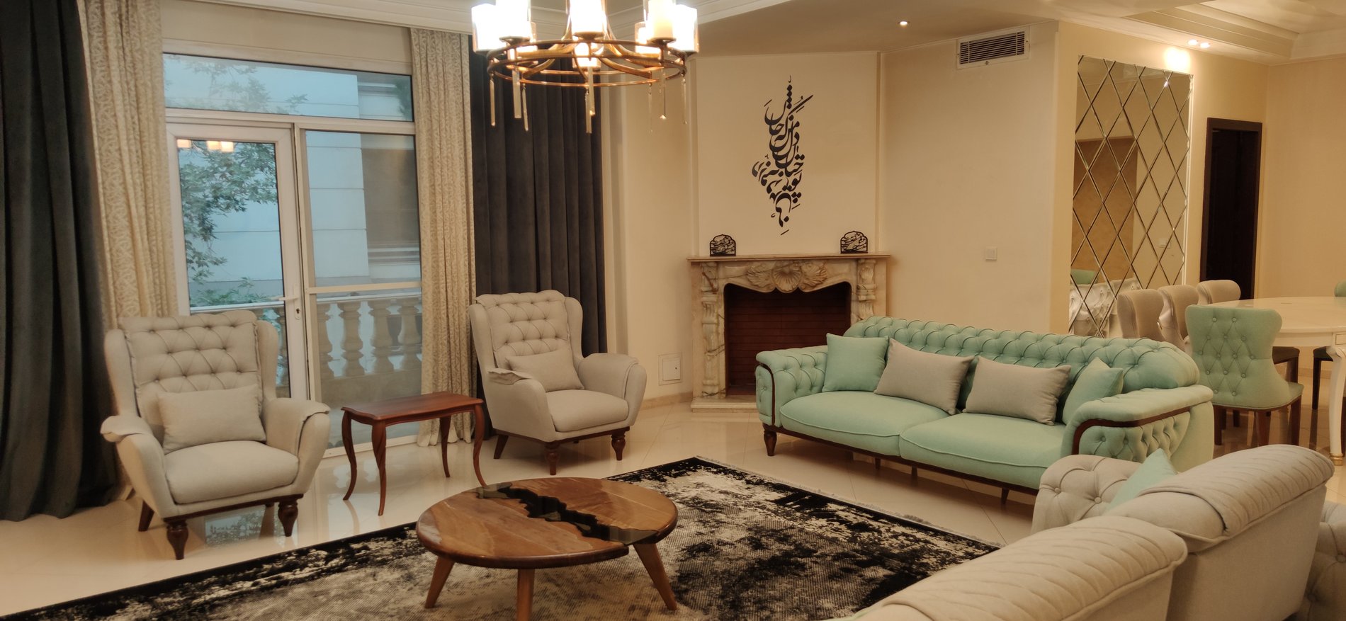 آپارتمان سه خوابه استخردار الهیه ۳