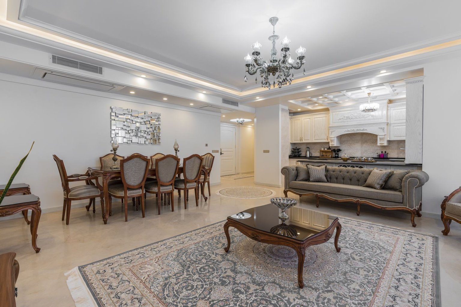 آپارتمان سه خوابه الهیه ۴