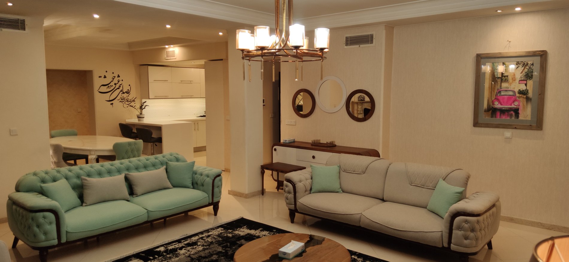 آپارتمان سه خوابه استخردار الهیه ۳