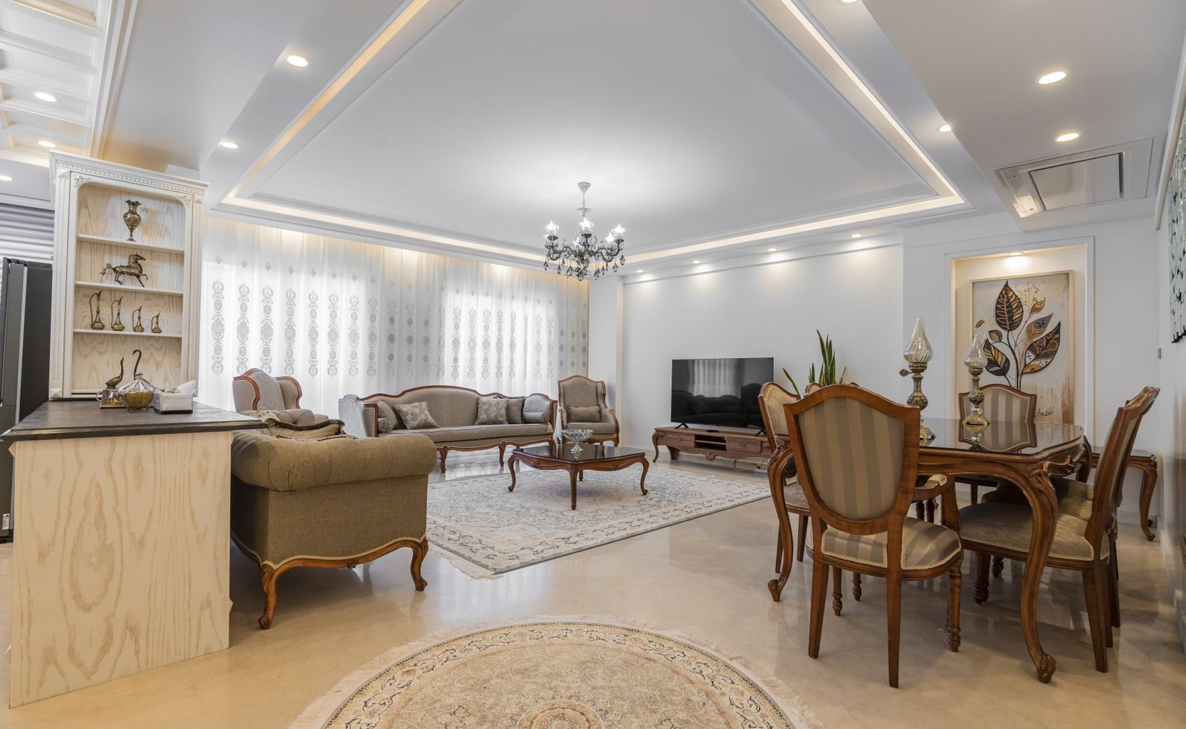 آپارتمان سه خوابه الهیه ۴