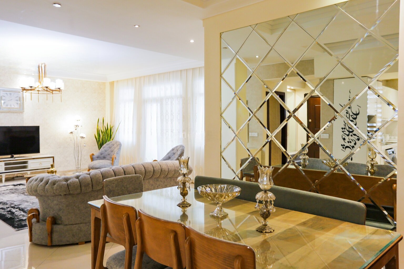 آپارتمان سه خوابه استخردار الهیه ۳