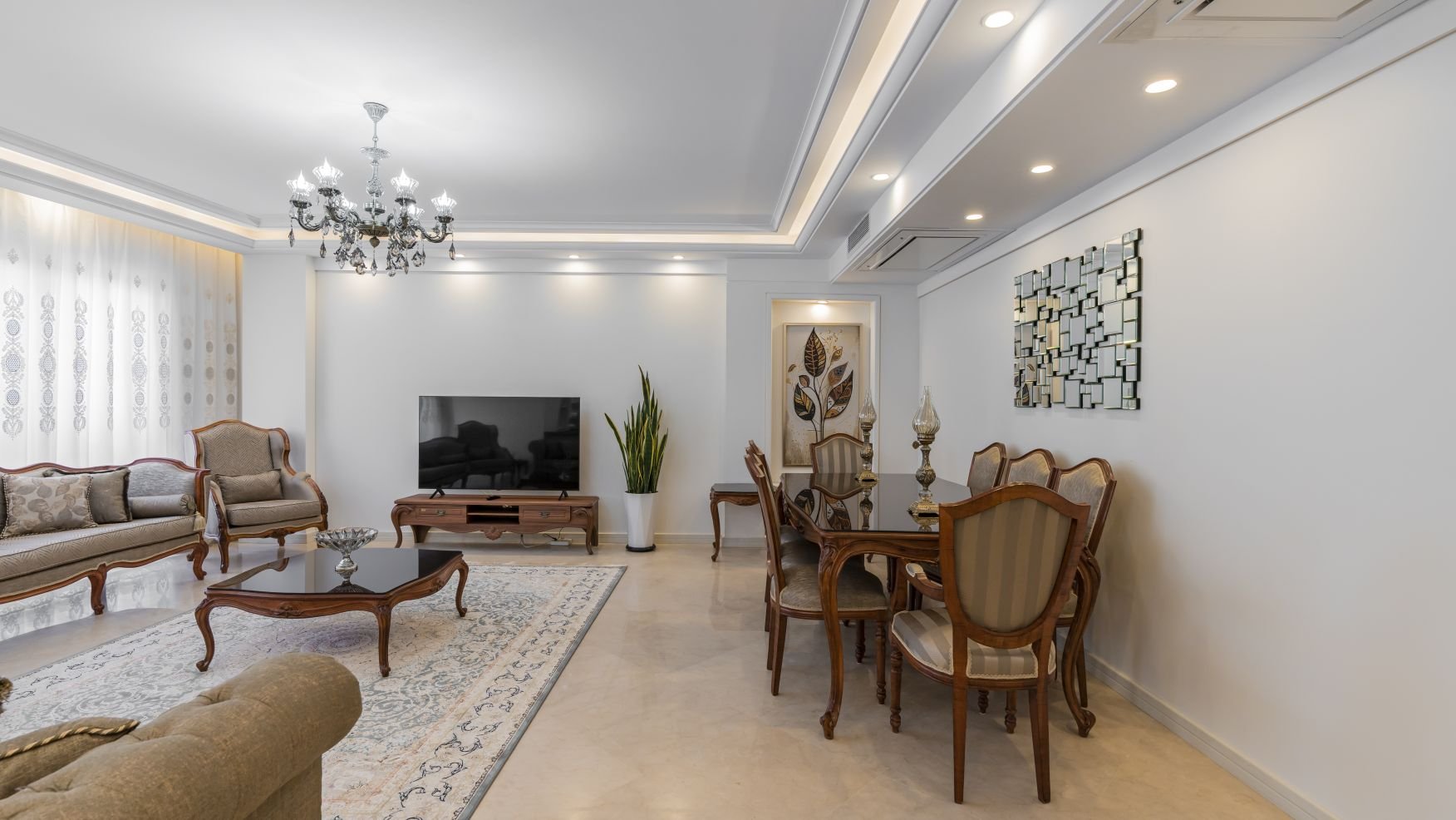 آپارتمان سه خوابه الهیه ۴