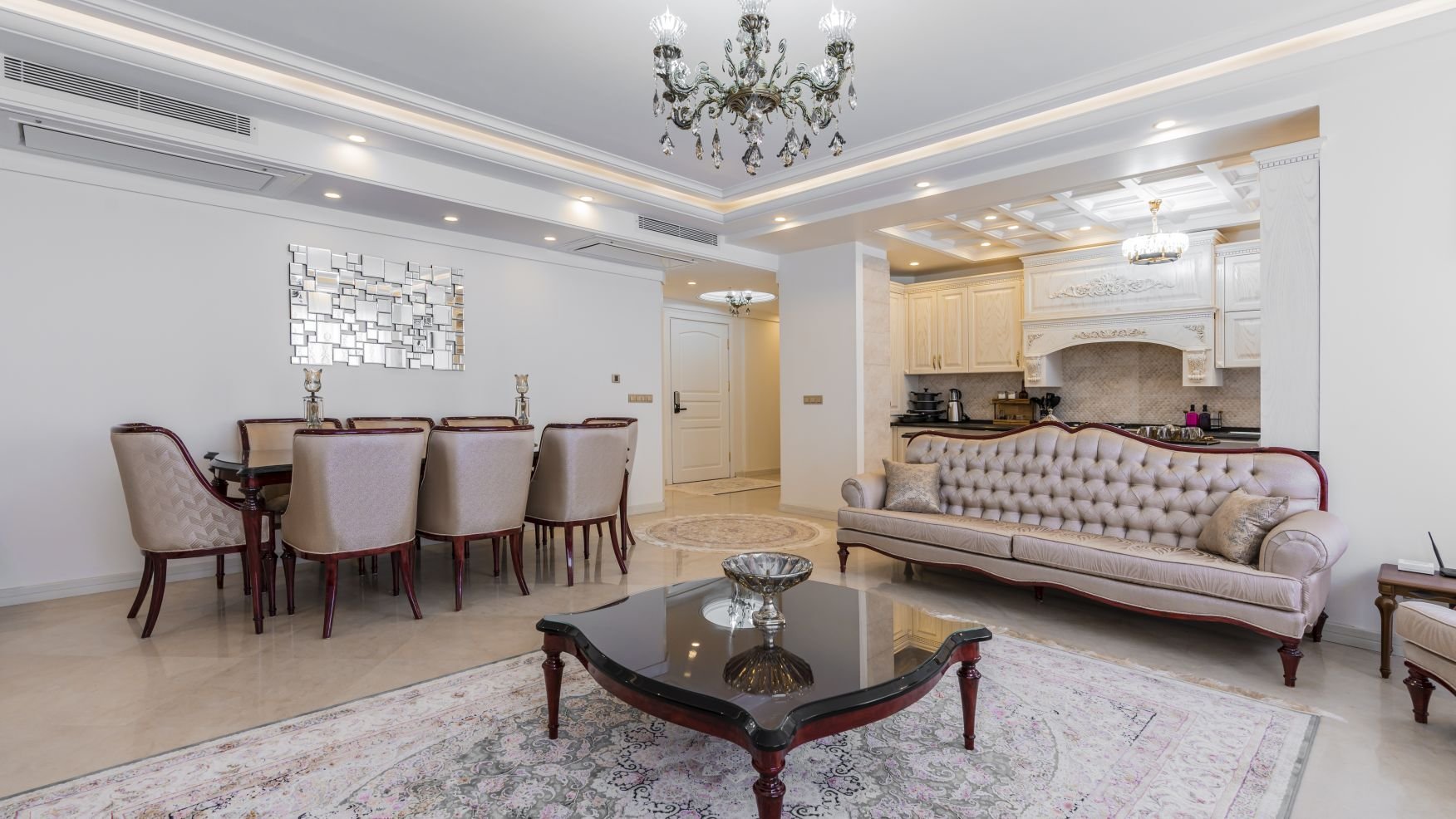 آپارتمان سه خوابه لوکس الهیه ۵