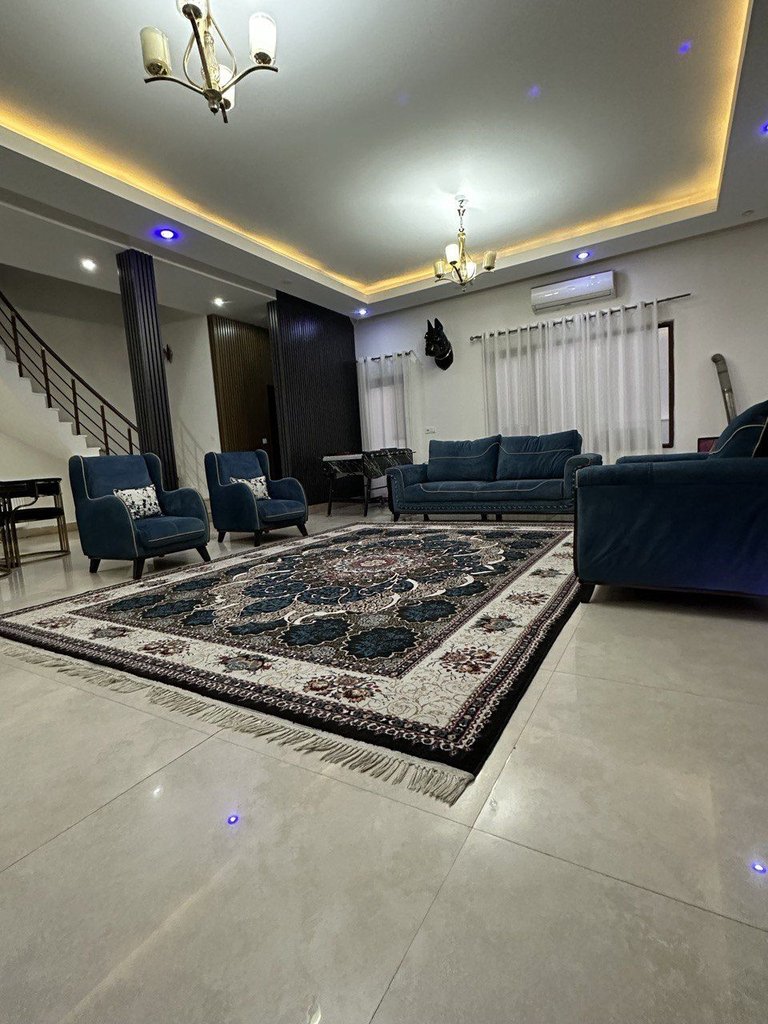 ویلا پنج خوابه استخردار آبگرم مسعودیه