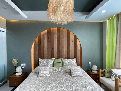 ویلا سه خوابه استخردار آبگرم باغ بهشت قوهه