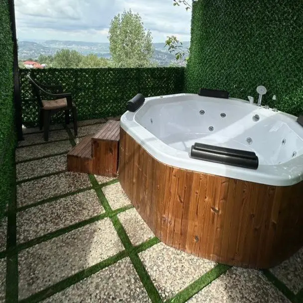 ویلا یک خوابه جنگلی جکوزی دار درازکلا