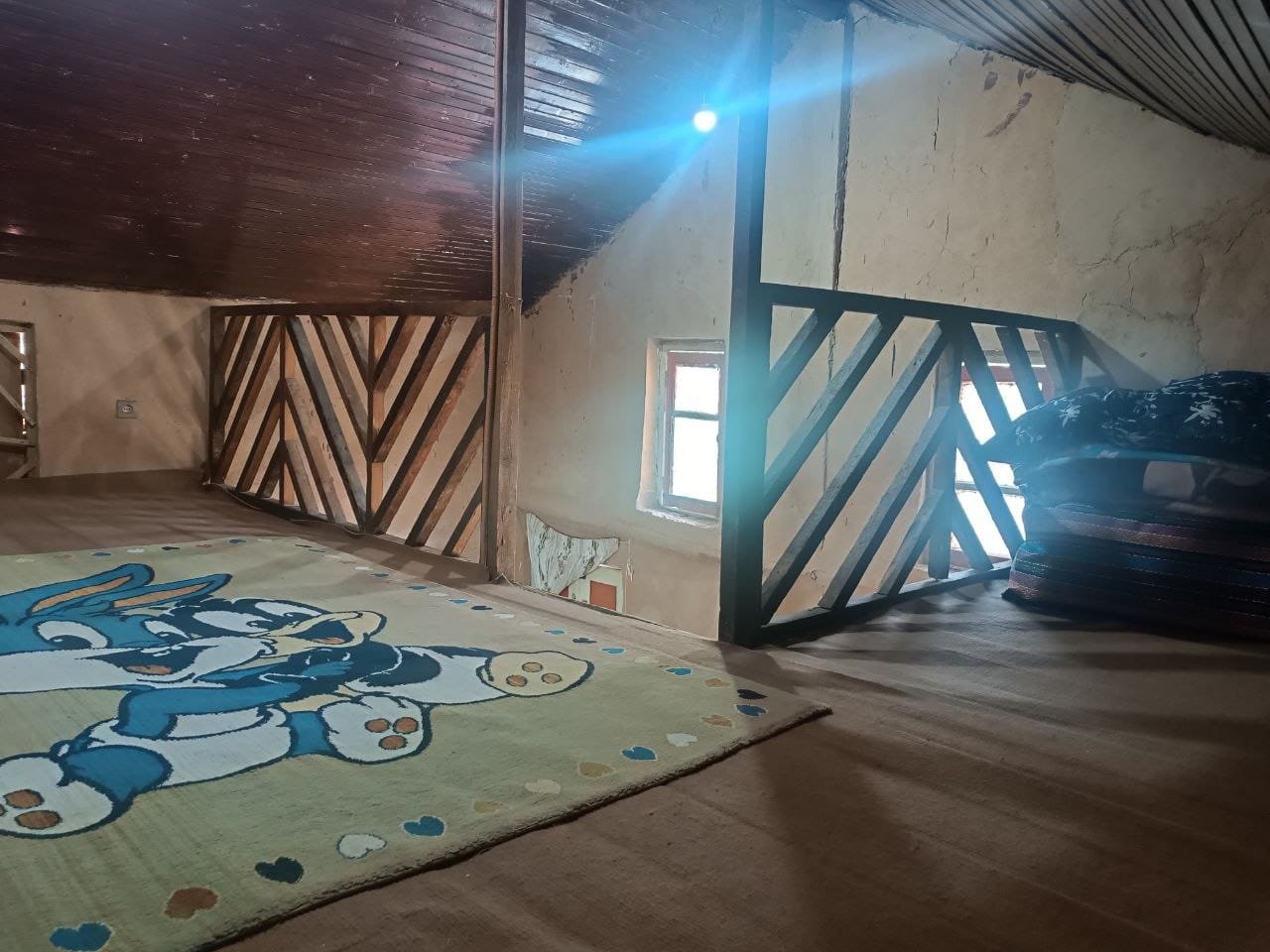 کلبه فلت سنتی کاه گلی
