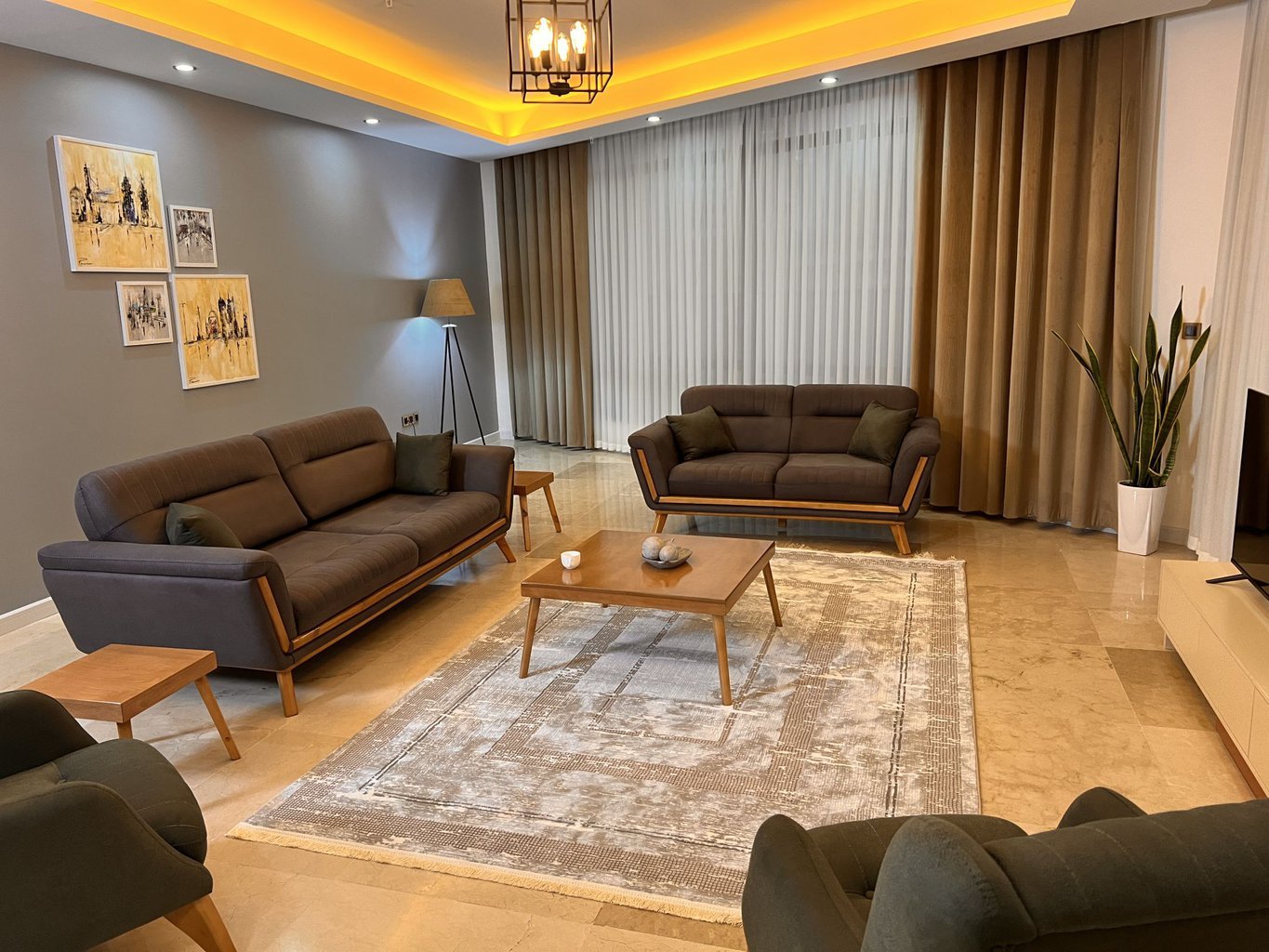 آپارتمان دوخوابه کامرانیه ۲۲۲