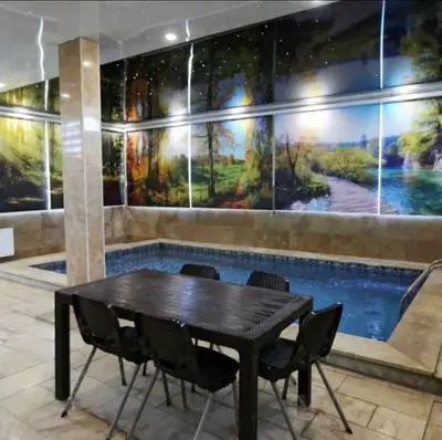 ویلا دوخوابه استخردار آبگرم صفادشت