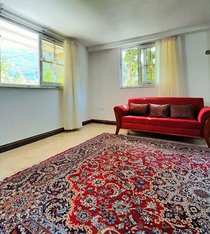 ویلا دوخوابه جنگلی دل بهشت 1 - اتاق پذیرایی 