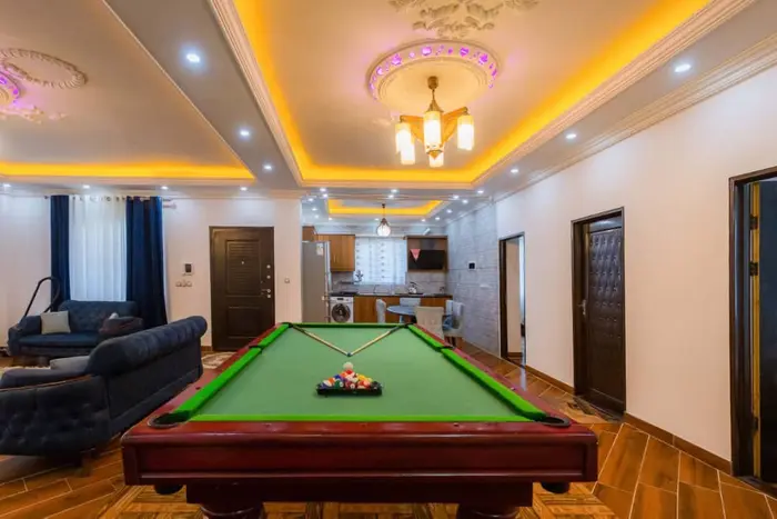 ویلا دوخوابه استخردار آبگرم گل رز