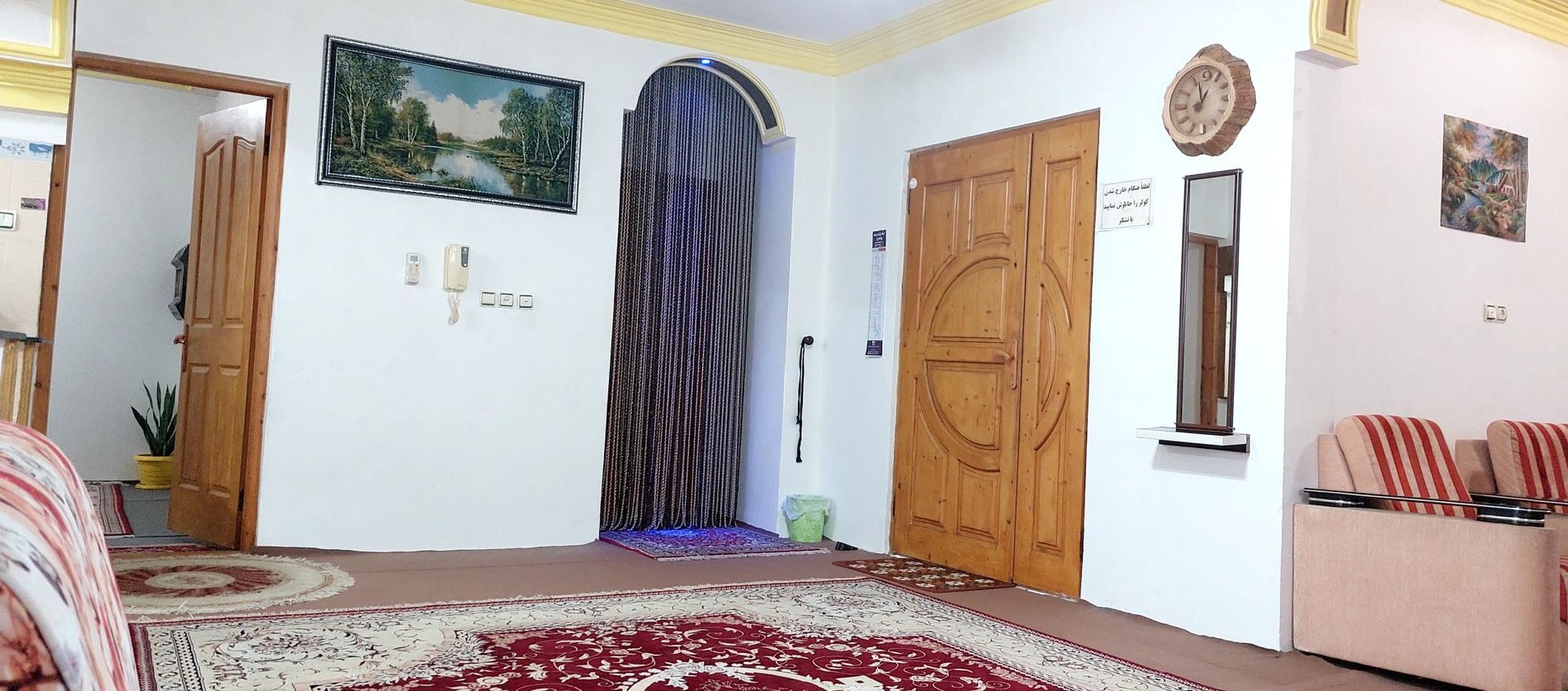 آپارتمان یک خوابه سردار جنگل ۱۰۰ . - ورودی هال