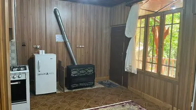 کلبه دوخوابه چوبی شالما