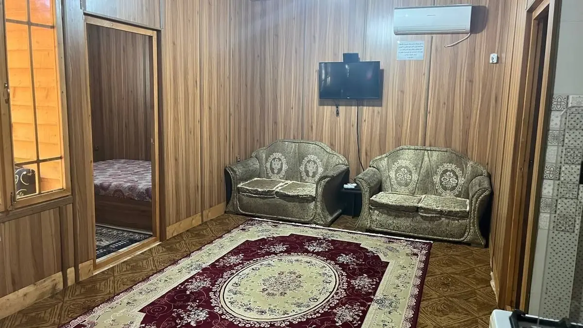 کلبه دوخوابه چوبی شالما