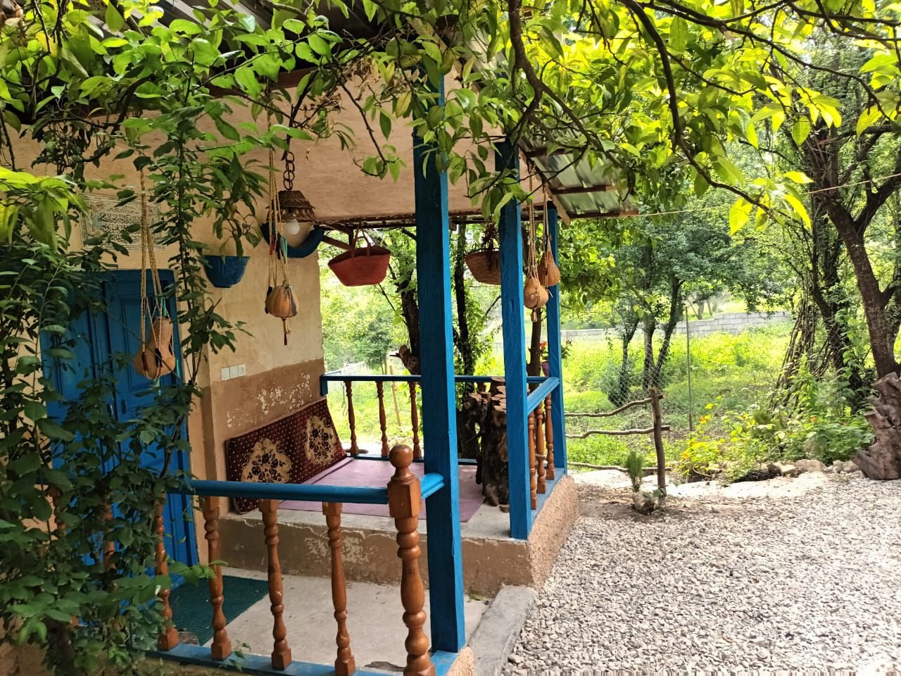 کلبه یک خوابه جنگلی ماه ثنا