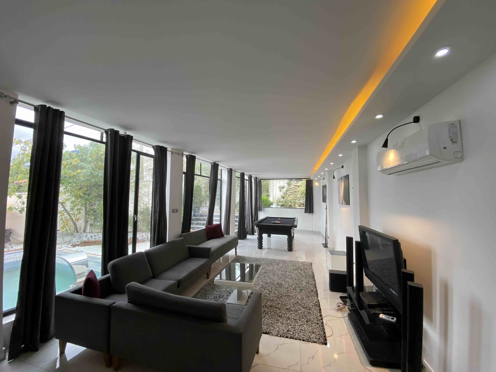 دوخوابه استخردار آبگرم سیتی لانژ