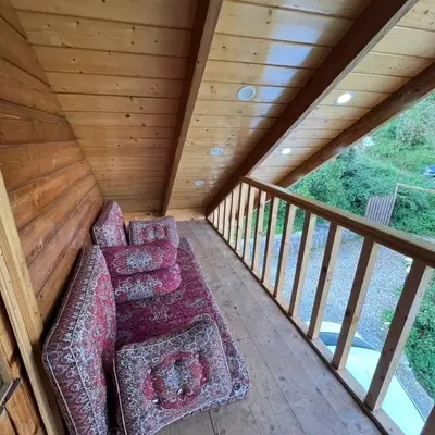 کلبه یک خوابه جنگلی کوهسان