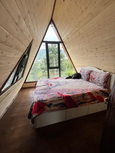 کلبه دوخوابه سوئیسی دوبلکس کامی