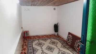 ویلا دوخوابه جنگلی بام ارده