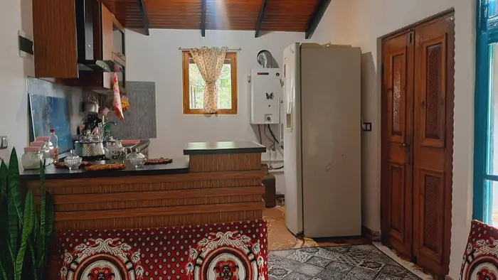 ویلا دوخوابه جنگلی بام ارده