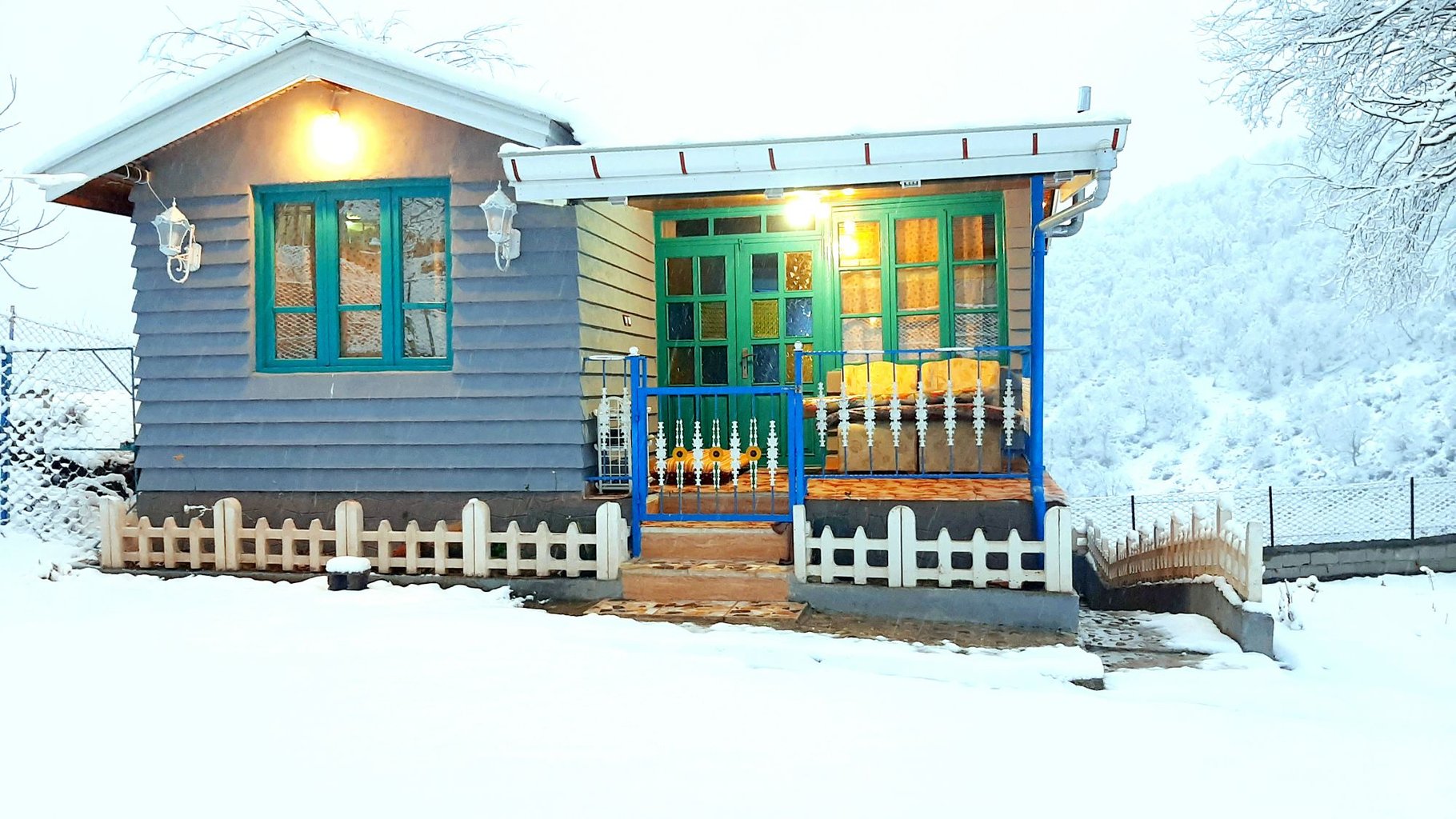 دوخوابه جنگلی بام ارده