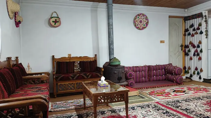 کلبه یک خوابه کاهگلی هیرکان