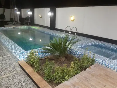 ویلا دوخوابه استخردار آبگرم دهقان 1