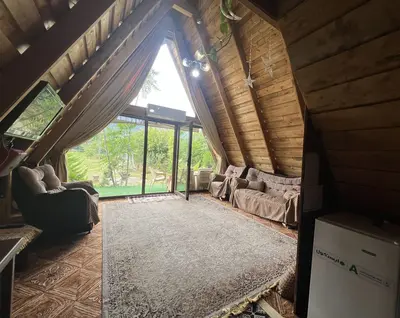 کلبه دوخوابه سوئیسی جکوزی دار فرشاد