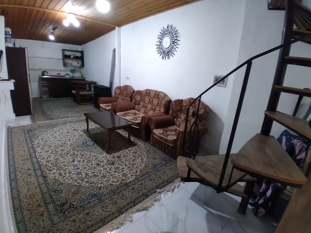 سوئیت دوخوابه دوبلکس خوش قدم - پذیرایی 