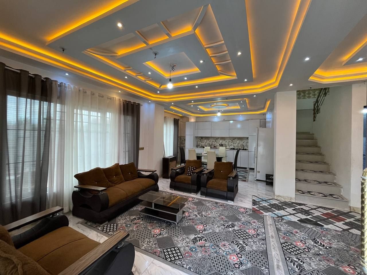 ویلا دوخوابه ساحلی تریپلکس جاوید افرا