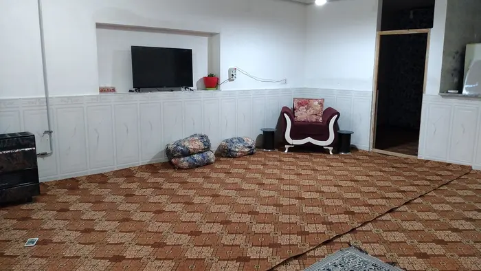 ویلا یک خوابه روستایی گندم - حال پذیرایی و تلوزیون ۴۳